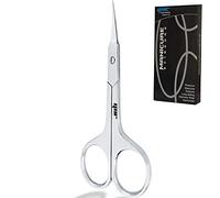 Nail Scissors Professional Cuticle Scissors Extra Strong Straight Curved Manicure Nail Art Scissors (CS-07)