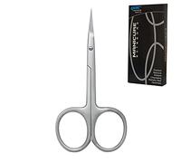 Nail Scissors Professional Cuticle Scissors Extra Strong Straight Curved Manicure Nail Art Scissors (CS-06)