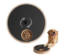 Nail Scratching Board for Dogs - Interactive Aid in the Development of Habits, Rotating Wooden with Treat Box, Scratching Board for Dogs, Scratching Boards for Pets, for Dogs, Puppies, Small and