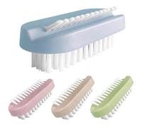 Nail Scrubber Brush for Cleaning Fingernails, Hand Fingernail Scrub Brush to Clean Under Nails, 4Pack Cuticle Brush with Soft Stiff Bristles for Men Women Kids