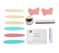 Nail Shine and Polisher - Polishing Wax and Buffer for Natural Nails | Manicure Accessories for Smooth Fingernails Women Ladies Beginners Professionals