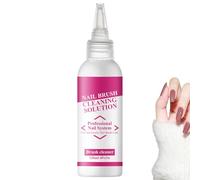 Nail Slip Solution - 120ml Nail Extension Anti-Stick Liquid,Manicure Brush Cleaner for Professionals Beauty Lovers Salon Beginners Ladies Competitions Women