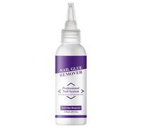 Nail Slip Solution, Nail Glue Remover, False Nails Remover Liquid, Quick Dry, Smooth Application Process, 120ML for Girls Professionals Special Occasion Holiday Home Salon