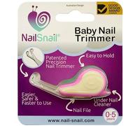 NAIL SNAIL Baby Nail Care. UK's Safest Baby Nail Clippers for Babies. Complete Kit Baby Nail Trimmers, File & Under Nail. Safe Fun Trimmers for Babies Infants and Toddlers.