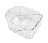 Nail Soaking Bowl - 14x10.5x6cm Ergonomic Manicure Bowls For Nail & Dip Powder Removal, ABS Professional Nails Care Spa Tool For Softening Cuticles & Dead Skin - Home & Salon