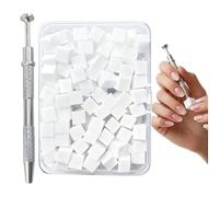 Nail Sponges for Art 100 Pieces Soft Square Professional Beauty Tools with