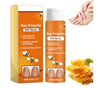Nail Spray, Bee Propolis Nail Spray, Bee Venom Nail-Soothing-Spray for Toenail & Fingernails Gentle Soothing and Moisturizing, 20ml