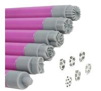 Nail stamp, nail stamp set | 6x nail rhythm | flower pencil, nail punching tools and a unique shape, this set everything for various emotions and oc