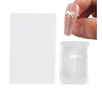 Nail Stamper Kit | Silicone Manicure Tools - Stamping Polish Transfer Templates Tools | for Home Salon Party Holiday Practice Photoshoot Daily Date Birthday Artists Girls Women