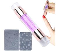 Nail Stamper, Nail Stamper | Manicures Stamping Stylos | Abundant Pen Kit Double End Design with Fire for Women Fair