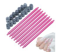 Nail Stamps, Nail Design Stamper with Pen, Nail Stamping Kit with 8 Tools and Different Patterns, for Women, Students, Professionals, Home, Salon, Travel