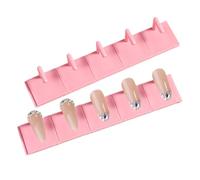 Nail Stand, Fake Nail Painting Nail Practice Stand Tool, Multi-Functional Fake Nail Holder Detachable for Professionals