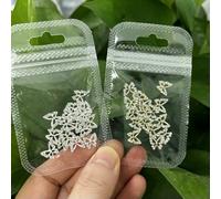 Nail Stickers Charms Red & Pink Cherry Gems Glitter Stud Fruit for Jewelry 20pcs/Bag