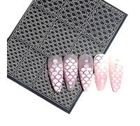 Nail Stickers with Leopard Print Creative Fake Wraps Tips Manicure Art Patches Full Cover Polish Stickers Cute Stickers Nails New Year Holidays
