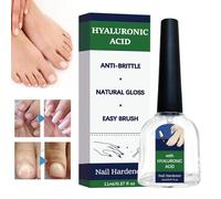 Nail Strengthener - 11ml Hyaluronic Acid Formula With Proteins Minerals | Liquid Daily Nail Care Solution | Conditioning Strengthening For Healthy Nails And Routine Use