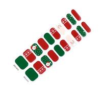 Nail Strips Decal for Women | Snowflake Nail Strips Decal Kit,Full Nail Wraps Stickers for Salon Manicures for Men, Women, Adults