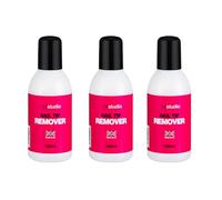 Nail Studio Nail Tip Remover - Remove Your Artificial Nails Safely And Easily With This Nail Tip Remover - For External Use Only - Weight: 150ml (Approx.) | Pack Of 3