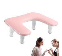 Nail Tech Arm Rest for Nails Tech Nail Armrest Support Nail Tech Non-Slip Leather Arm Rest for Customers | Ergonomic Adjustable Hand Cushion Rest Cushion