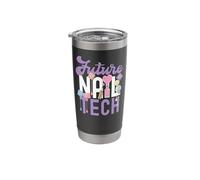 Nail Tech Quote Work Uniform Nail Polish Future Stainless Steel Insulated Tumbler