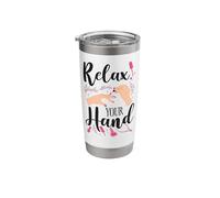 Nail Tech Quote Work Uniform Nail Polish Stainless Steel Insulated Tumbler