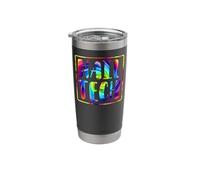 Nail Tech Quote Work Uniform Nail Polish Tie Dye Retro Nail Stainless Steel Insulated Tumbler