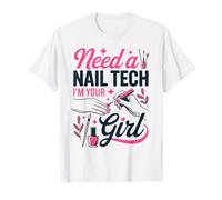 Nail Tech Self-Employed Nail Artist Manicurist T-Shirt