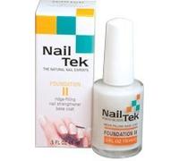 NAIL TEK FOUNDATION II RIDGE FILLING NAIL STRENGTHENER BASE COAT 15ML