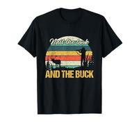 Nail The Look And The Buck Hunting Girl Huntress Vintage T-Shirt