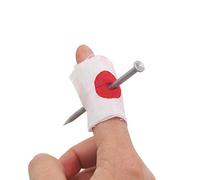 Nail Through Finger With Bandage - Practical Jokes Childrens Kids Party Tricks