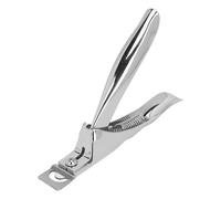 Nail Tip Cutter, U Shape Design, Stainless Steel Nail Scissors for Fake Nail Trimming, Extension Nail Shaping, French Nail DIY, Portable Groomer for Beauty Salon and Home Use.
