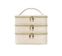 Nail Tool Bag Portable 3 Layer Nail Polish Organizer BagTravel Essential Storage Women Use Professional Tech Tools Case Nail Tech(Color2)