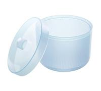Nail Tool Sterilizer, Cleaning Container, Manicure Pedicure Set, High Temperature Resistant Durabled Design Compact Size Ideal for Home Travel Use, 3.5x2.64 Inches