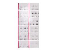 Nail Training Mat, Nail Art Practice Sheet 12 Washable Modes for Nail Art Beginners