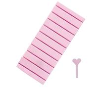 Nail Transfer Foil Storage Box 10-Slot Manicure Tool Container