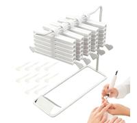 Nail Transfer Foil Storage Set - 3D Printed Portable Case with Base | Nail Tools Storage Box | for Wedding Bridal Spa Grooming Party Holiday Daily