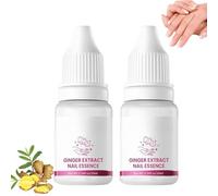 Nail Treatment, Fungigone Fungal Nail Treatment,Ginger Nail Essence, Natural Nail Strengthener, foot fungus treatments for Toenail & Fingernail Care (2 PCS)