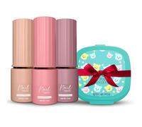 Nail Trend Glossy Nail Pain.t Combo Set of 3 - Long-Lasting, Vibrant Nail Paint for Women with Free Nail Paint Remover Wipes (Rough Rest, Velvet Rose, Sweet Tart - 13ml Each, 45 Wipes)