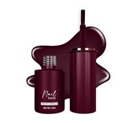 Nail Trend Glossy Nail Polish - Persian Plum (13ml) | Chip Resisting, Quick Drying & High Shine Nail Paint | 7 Toxin-Free, Vegan & Cruelty-Free | Long Lasting & Vibrant Nail Polish for Women