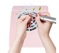 Nail Vacuum Dust Collector,Electric Compact Quiet Salon Manicure Tool - Beginner Nail Dust Suction Extractor,for Mom Wife Daughter Girlfriend Professionals Enthusiasts