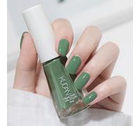 Nail Varnish - Green Nail Polish Quick Dry - Long Lasting Water Based Matcha Green Nail Polish - Non-Toxic Breathable green Gel Nail Varnish for Women Girls DIY Manicure
