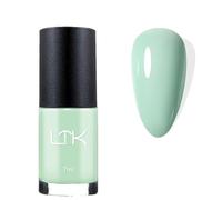 Nail Varnish - Mint Green Nail Polish - Quick Dry Light Green Long Lasting Pastel Green Polish - Natural Nail Polish High Glossy - No Need UV Lamp for Women Girls DIY Manicure