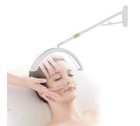 Nail Wall Mounted Lamp,Adjustable Arm Length Max 113 Cm,Universal Shaft Swivel Lamp Head,For Lash Extension/Beauty/Nail Photography,White