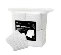 Nail Wipes | Super Absorbent Soft Non-Woven Cleanser | Nail Cleaning Pad, Features Manicure Pedicure Home Salon Pact Design for Women