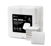 Nail Wipes - White Super Absorbent Soft Non-Woven Cleanser Pads, Nail Remover Wipes, Gentle Nails Cleaning Pads | Suitable For Manicure, Pedicure, Home & Salon, Professional Use