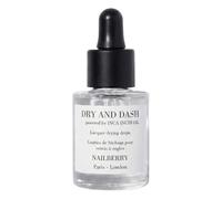 Nailberry Dry and Dash Lacquer 11 ml | Quick Drying Drops for Nail Polish | Accelerates Drying Time and Prevents Scuffs or Chips