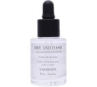 Nailberry Dry and Dash Lacquer 11 ml | Quick Drying Drops for Nail Polish | Accelerates Drying Time and Prevents Scuffs or Chips
