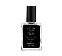 Nailberry Fast Dry Gloss Top Coat 14 ml | For an Ultra-Glossy, Hard & Chip Resistant Finish in a Fraction of Time | Protects Against Fading or Discolouration