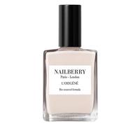 Nailberry L'Oxygéné Oxygenated Nail Lacquer | Almond, 14ml | Polish for a Healthier Manicure & Long Lasting Colour | 21-Free, Vegan, Halal, Cruelty & Gluten Free