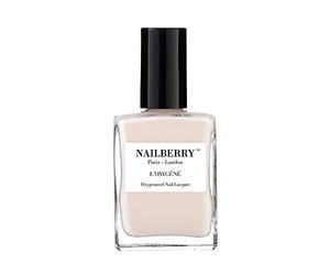 Nailberry L'Oxygéné Oxygenated Nail Lacquer | Almond, 15ml | Polish for a Healthier Manicure & Long Lasting Colour | 12-Free, Vegan, Halal, Cruelty & Gluten Free