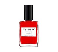 Nailberry L'Oxygéné Oxygenated Nail Lacquer | Cherry Cherie, 15 ml | Polish for a Healthier Manicure & Long Lasting Colour | 12-Free, Vegan, Halal, Cruelty & Gluten Free